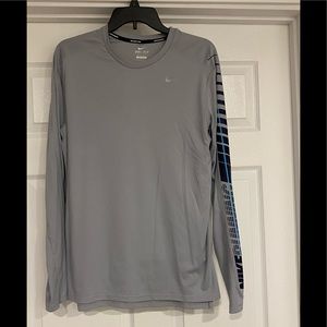 Nike long sleeve dri-fit running series.